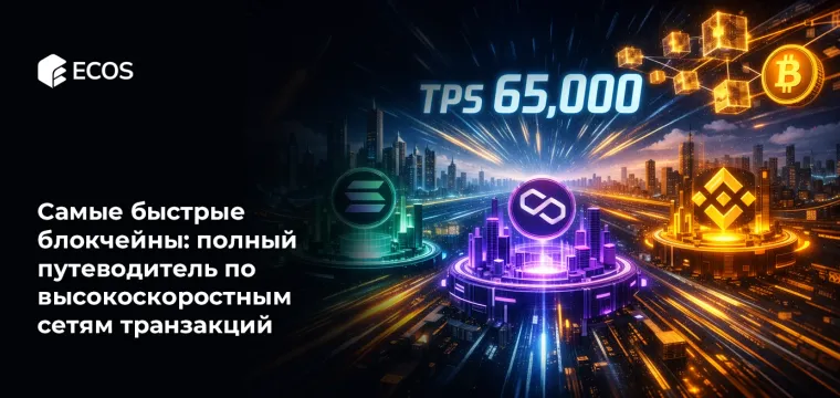 Самые быстрые блокчейны: полный путеводитель по высокоскоростным сетям транзакций