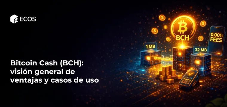Bitcoin Cash (BCH): visión general de ventajas y casos de uso