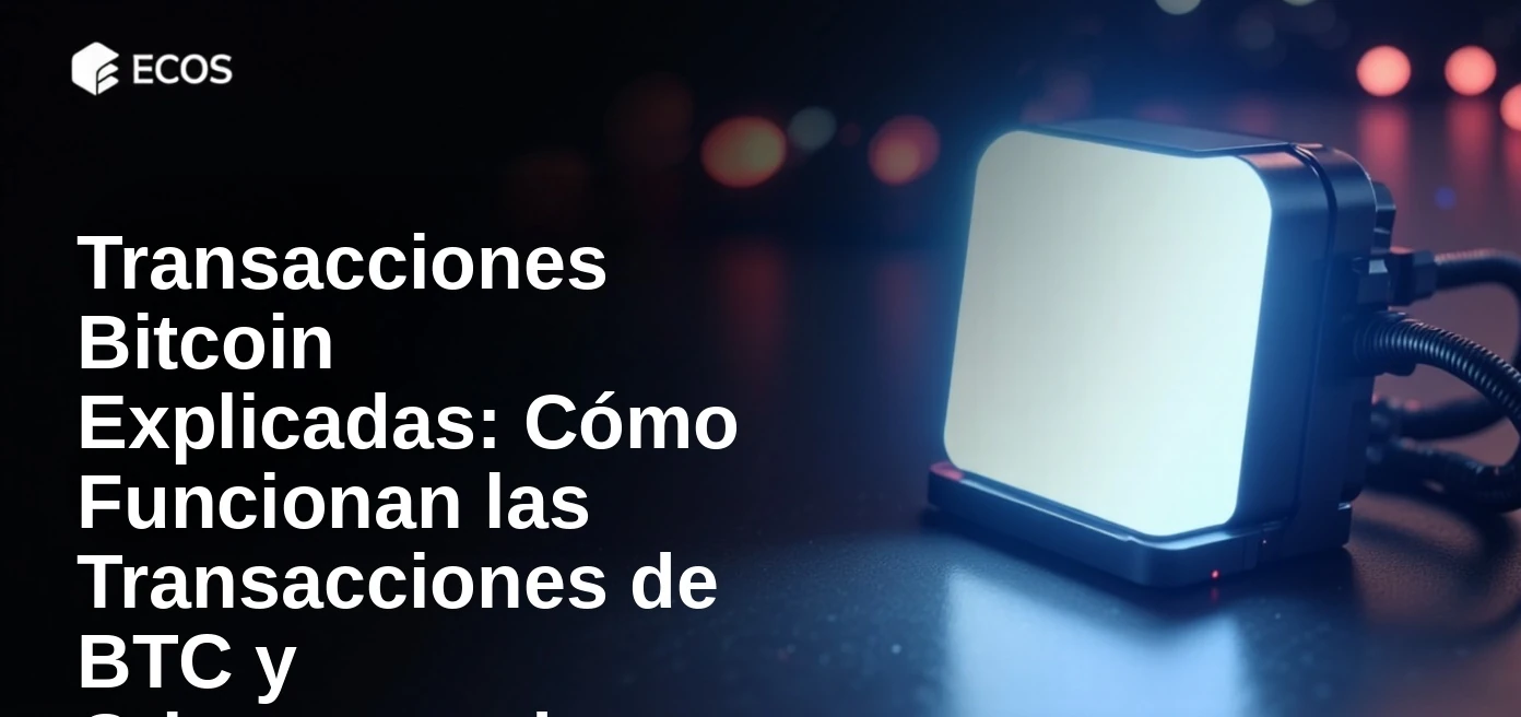 Transacciones Bitcoin Explicadas: Cómo Funcionan las Transacciones de BTC y Criptomonedas