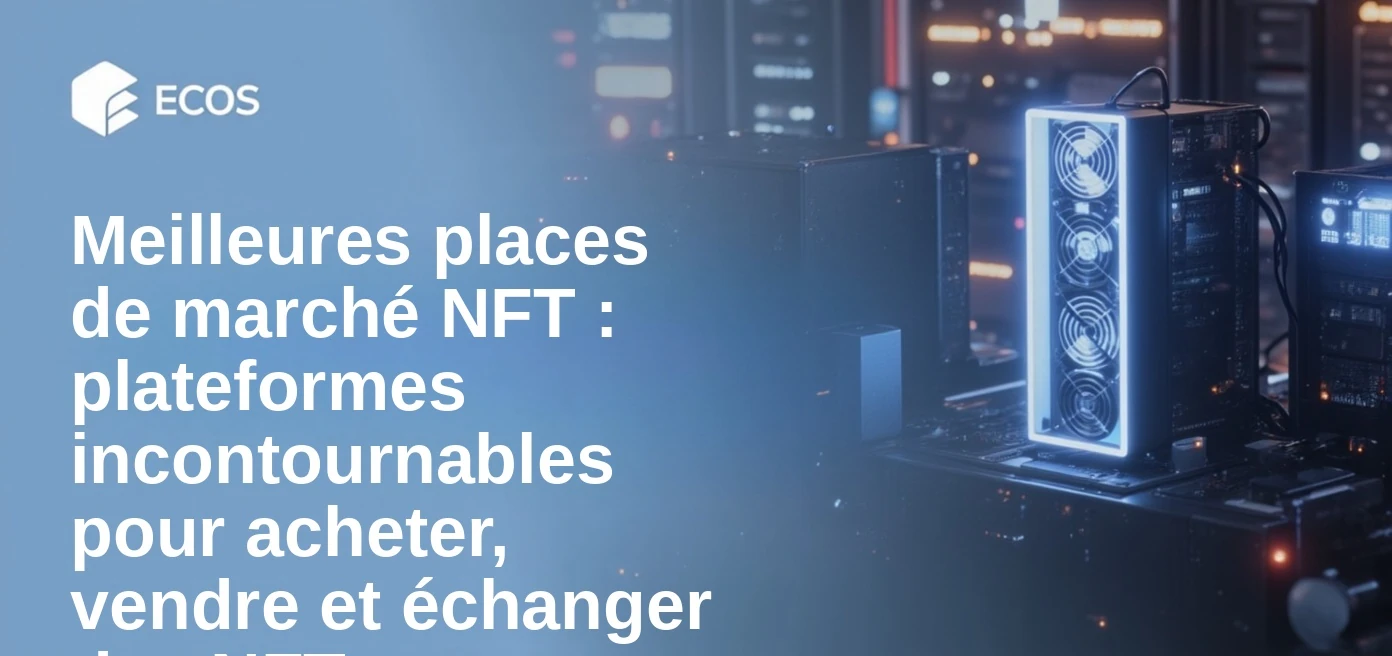 Meilleures places de marché NFT : plateformes incontournables pour acheter, vendre et échanger des NFT
