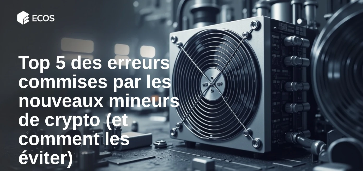 Top 5 des erreurs commises par les nouveaux mineurs de crypto (et comment les éviter)