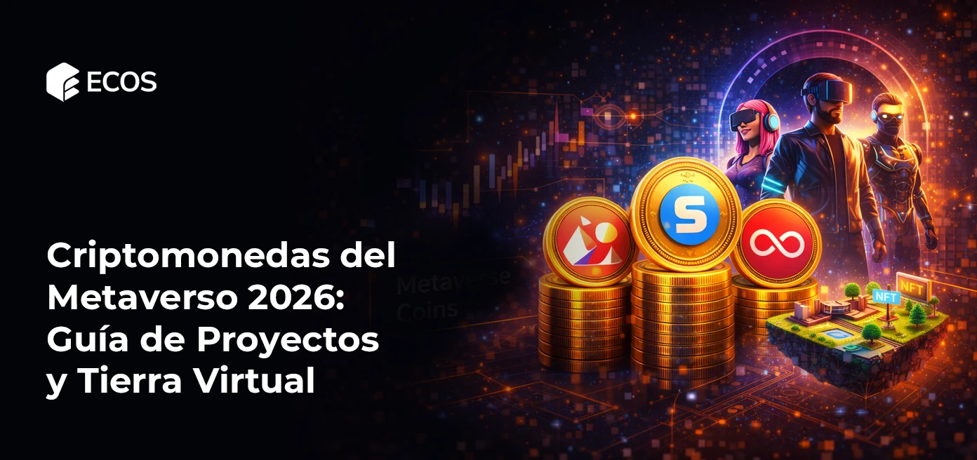 Criptomonedas del Metaverso 2026: Guía de Proyectos y Tierra Virtual