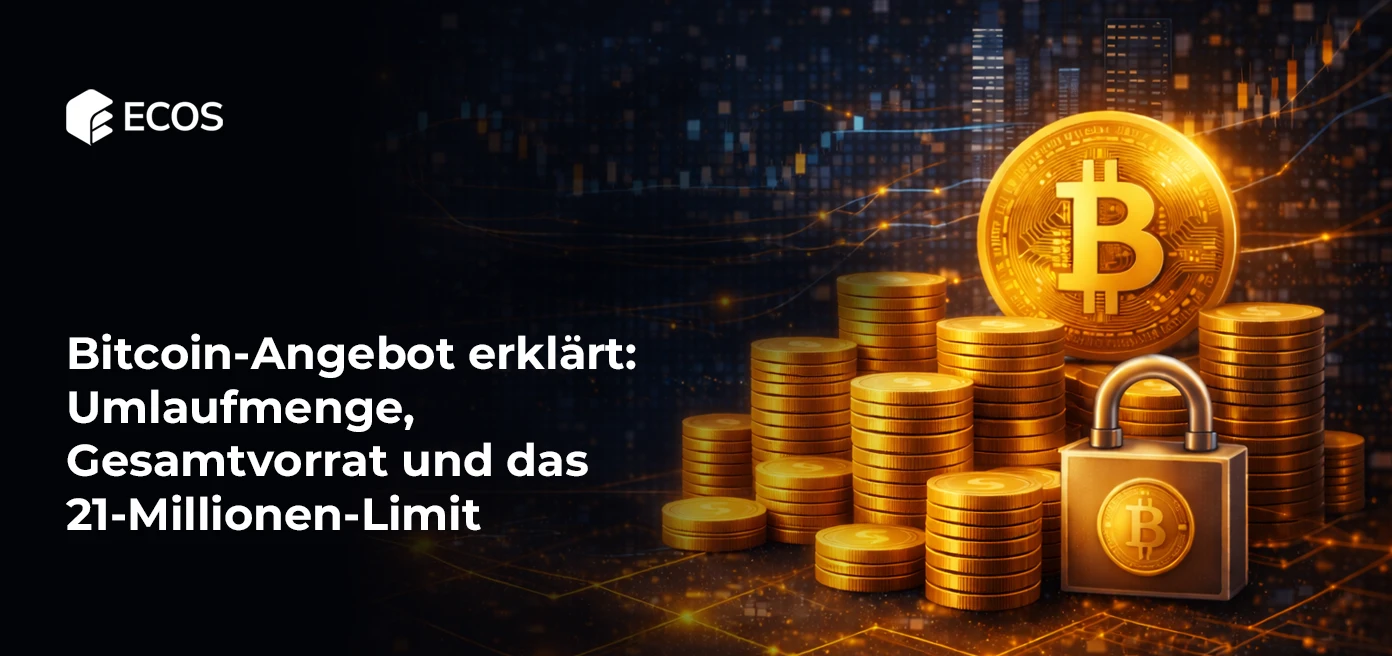 Bitcoin-Angebot erklärt: Umlaufmenge, Gesamtvorrat und das 21-Millionen-Limit