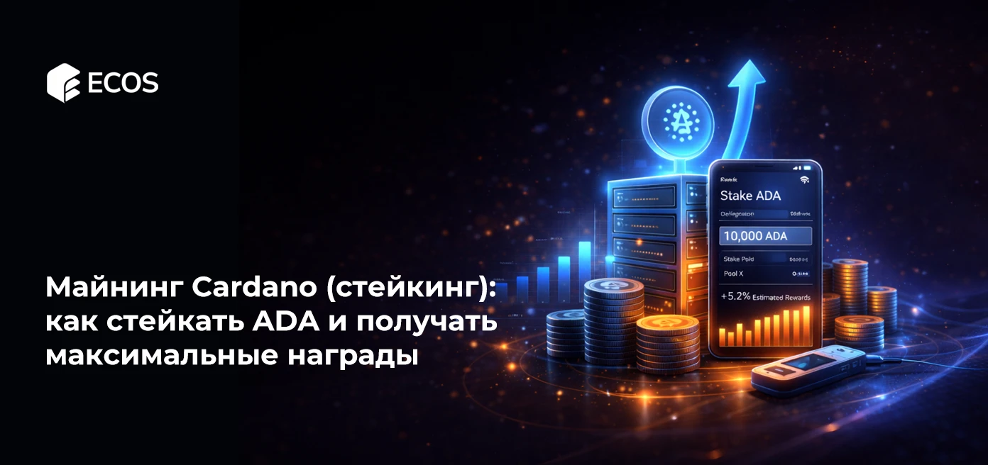 Майнинг Cardano (стейкинг): как стейкать ADA и получать максимальные награды