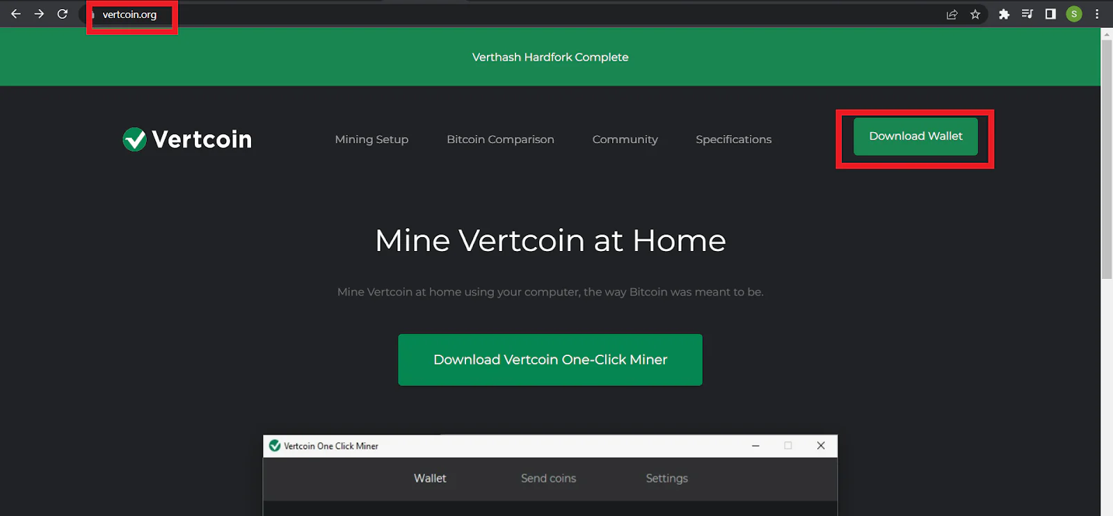 Iniciando con la minería de Vertcoin