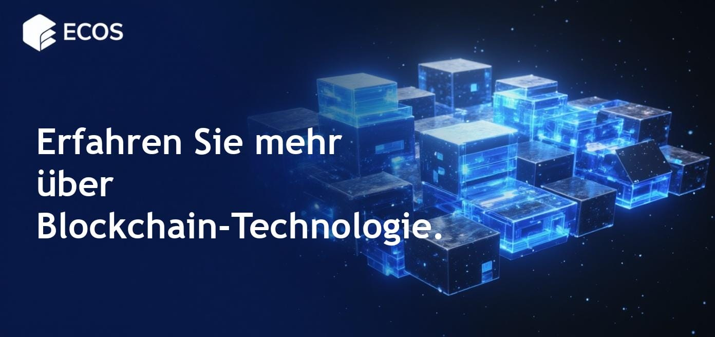Eine detaillierte Darstellung von Blockchain-Technologie und ihrer Funktionsweise.