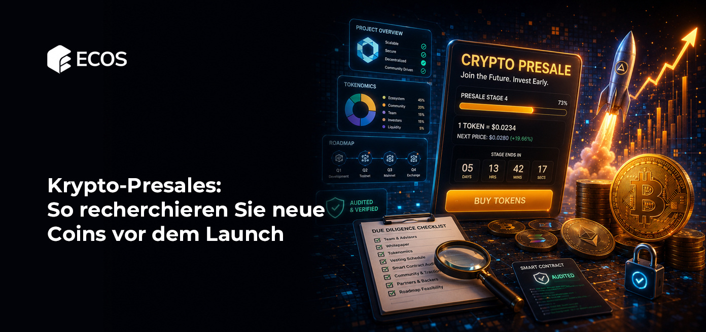 Krypto-Presales: So recherchieren Sie neue Coins vor dem Launch