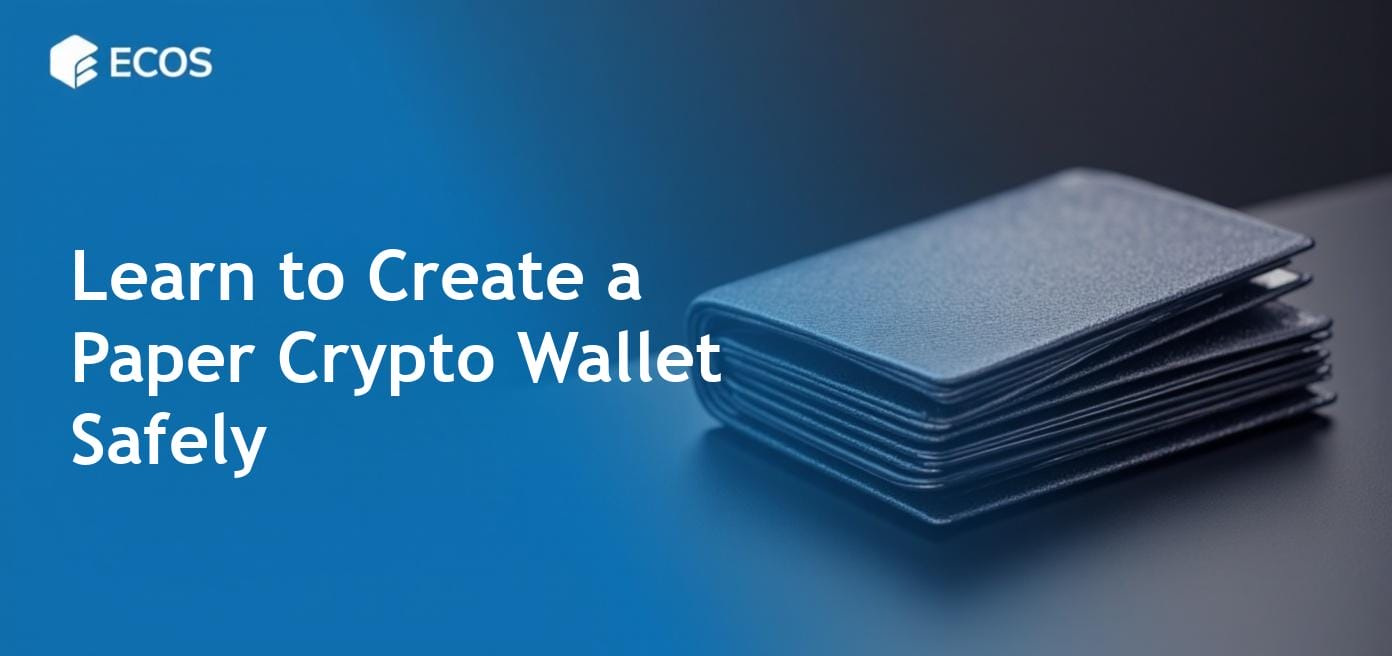 A detailed overview of how to create and store a secure paper cryptocurrency wallet, featuring key aspects of physical wallet security.