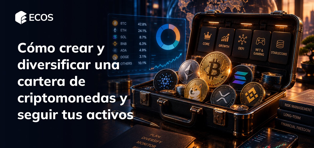 Cómo crear y diversificar una cartera de criptomonedas y seguir tus activos