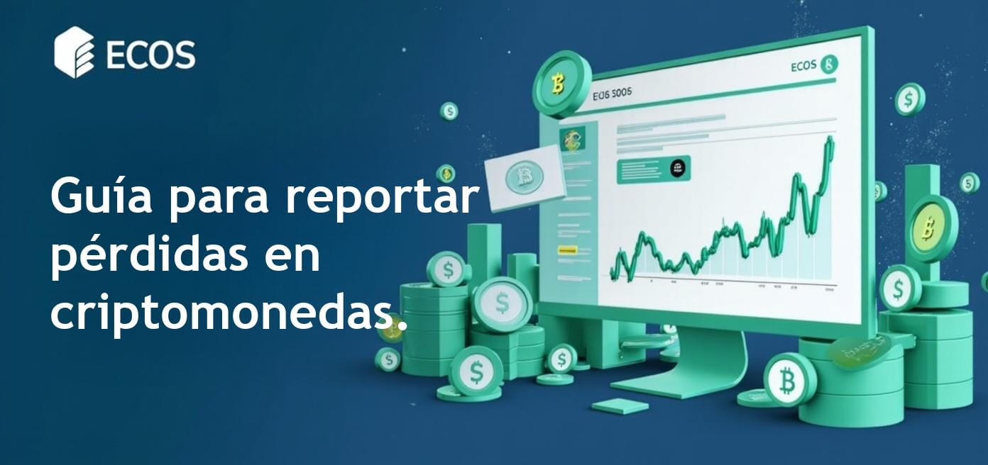 Descripción detallada de las pérdidas fiscales en criptomonedas y su reporte.