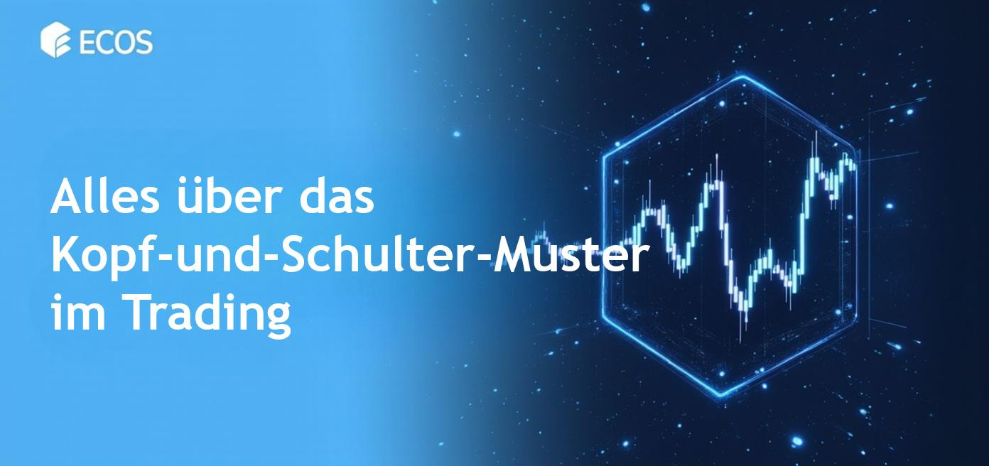 Das Kopf-und-Schulter-Muster in der technischen Analyse von Finanzmärkten.