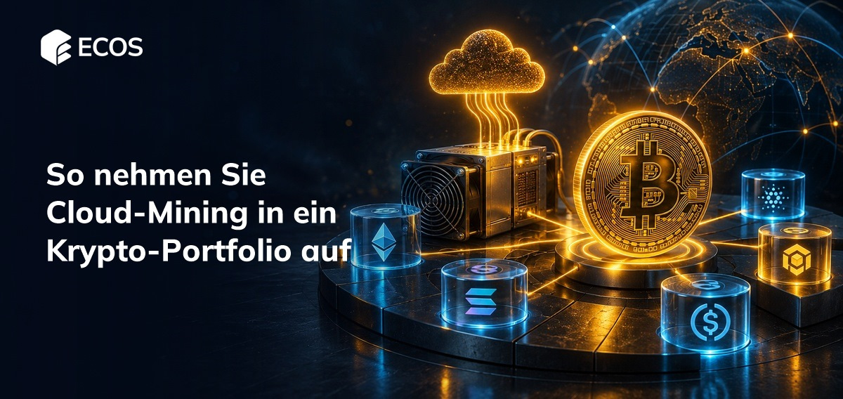 So nehmen Sie Cloud Mining in ein Krypto Portfolio auf