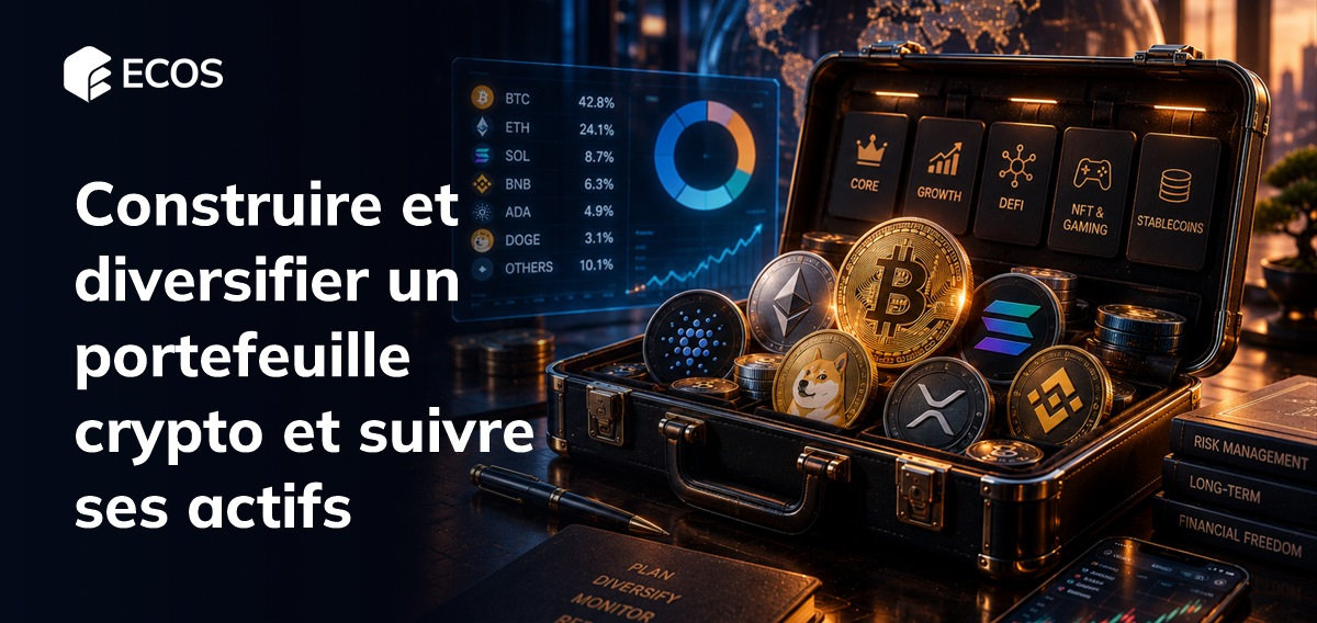 Construire et diversifier un portefeuille crypto et suivre ses actifs
