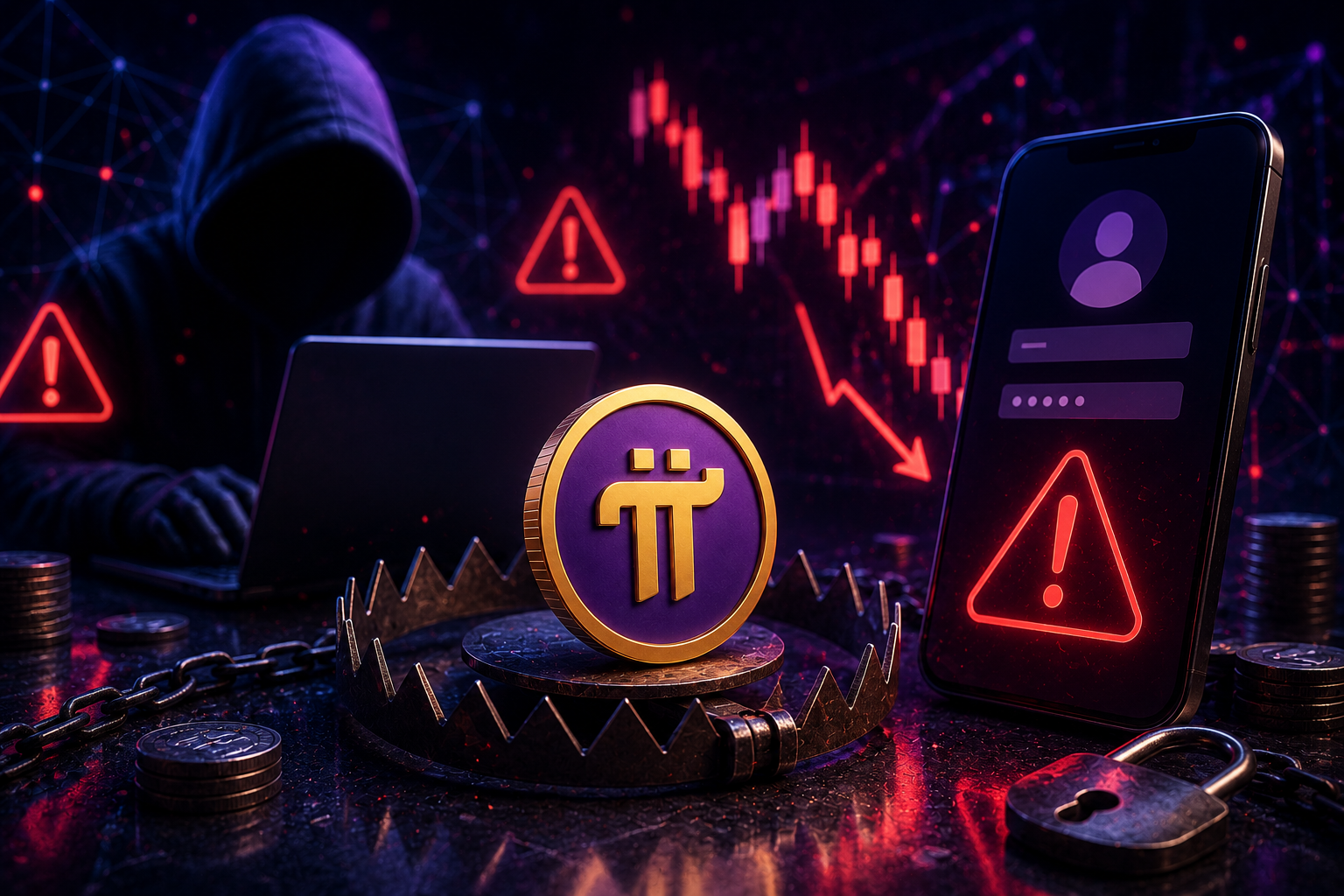 Risiken beim Versuch, Pi Coins vorzeitig zu verkaufen