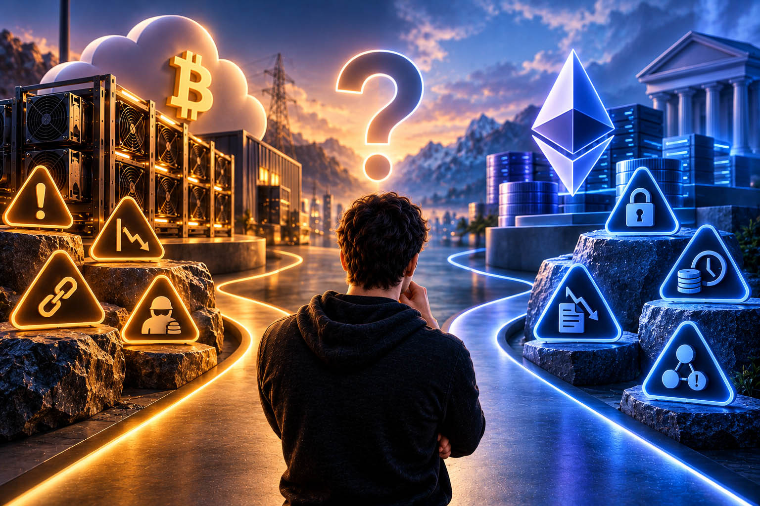 Staking-Risiken gegenüber Cloud-Mining
