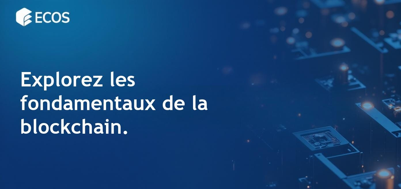 Représentation graphique détaillée illustrant le concept de la technologie blockchain, mettant en évidence le grand livre distribué, les nœuds et les mécanismes de consensus, montrant comment les transactions sont traitées en toute sécurité.
