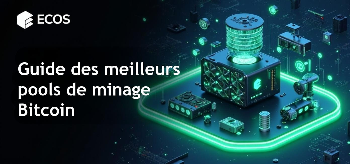 Les meilleurs pools de minage Bitcoin en 2025, incluant des comparaisons de fonctionnalités et de frais.