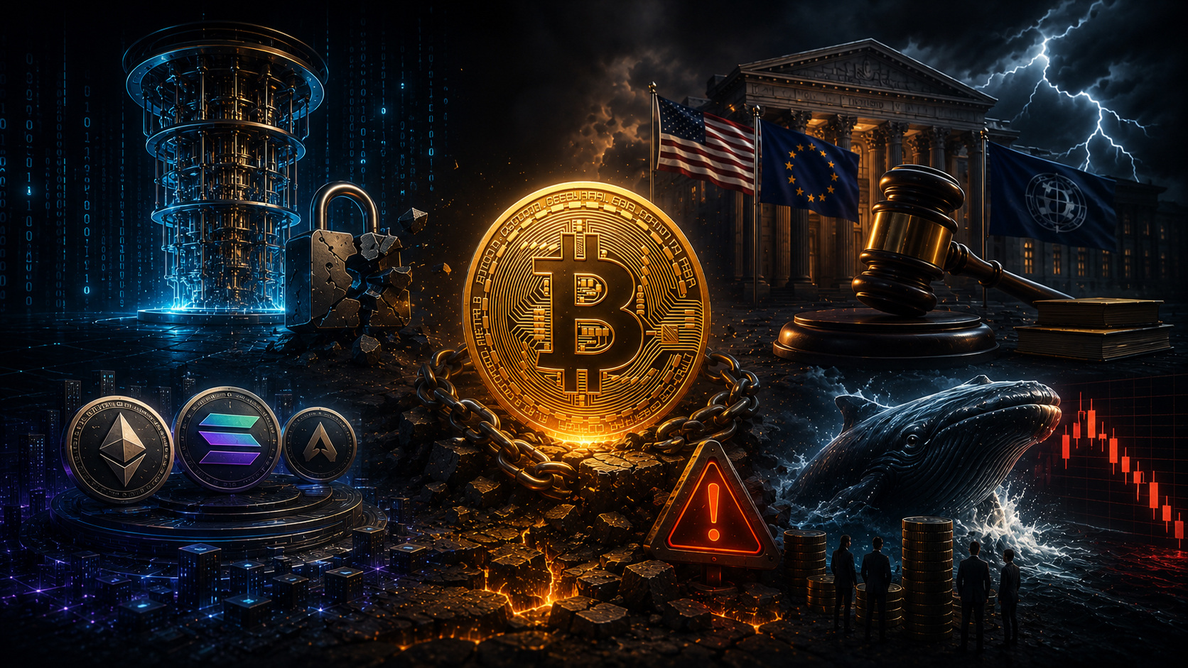 Les risques qui pourraient affecter l'avenir du Bitcoin