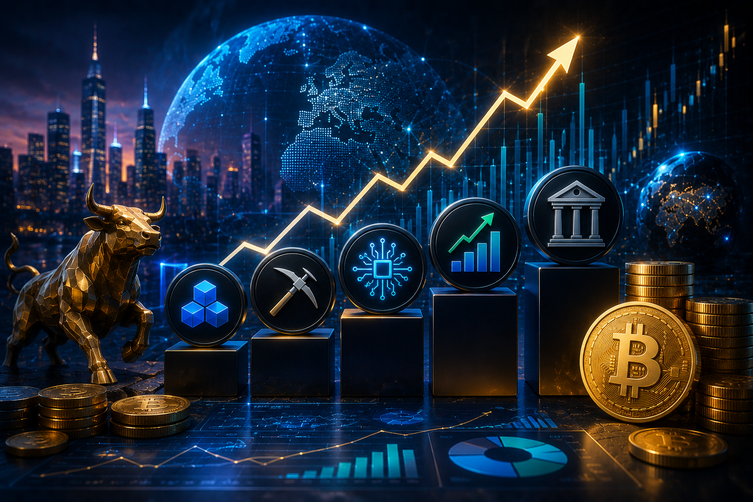 Beste Krypto-Aktien im Fokus für 2025