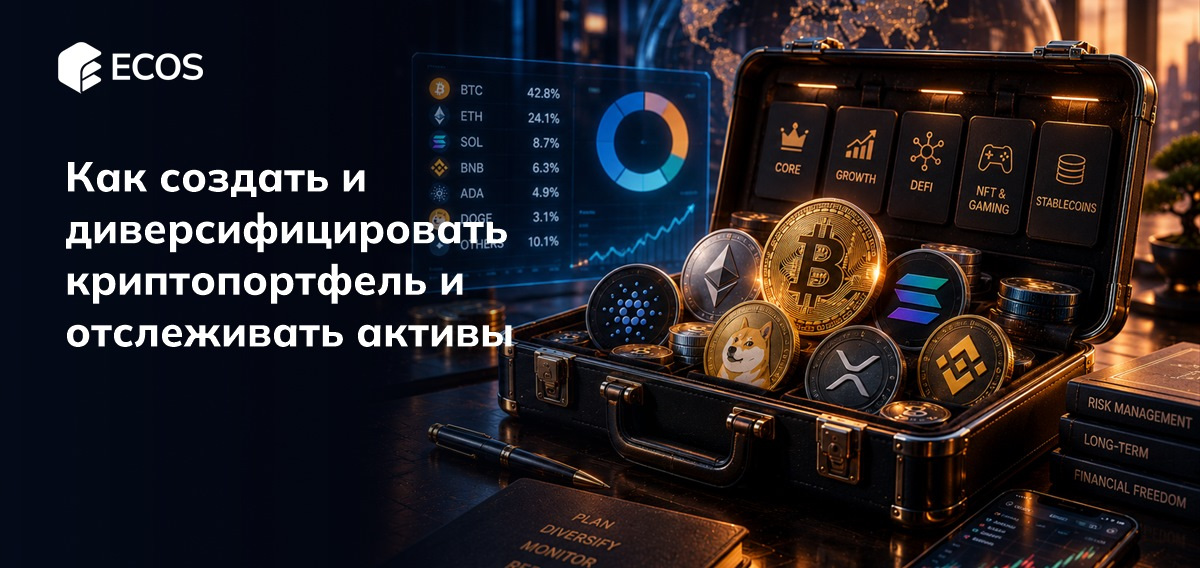Как создать и диверсифицировать криптопортфель и отслеживать активы