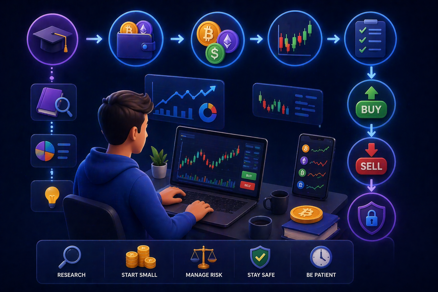 Krypto-Trading für Anfänger
