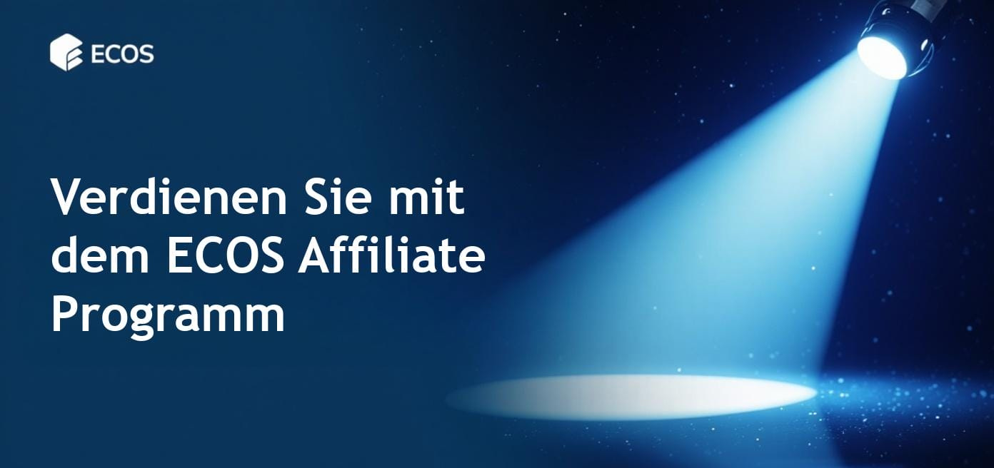 Detaillierte Beschreibung des ECOS Affiliate Programms zur Maximierung der Einnahmen mit Cloud Mining.