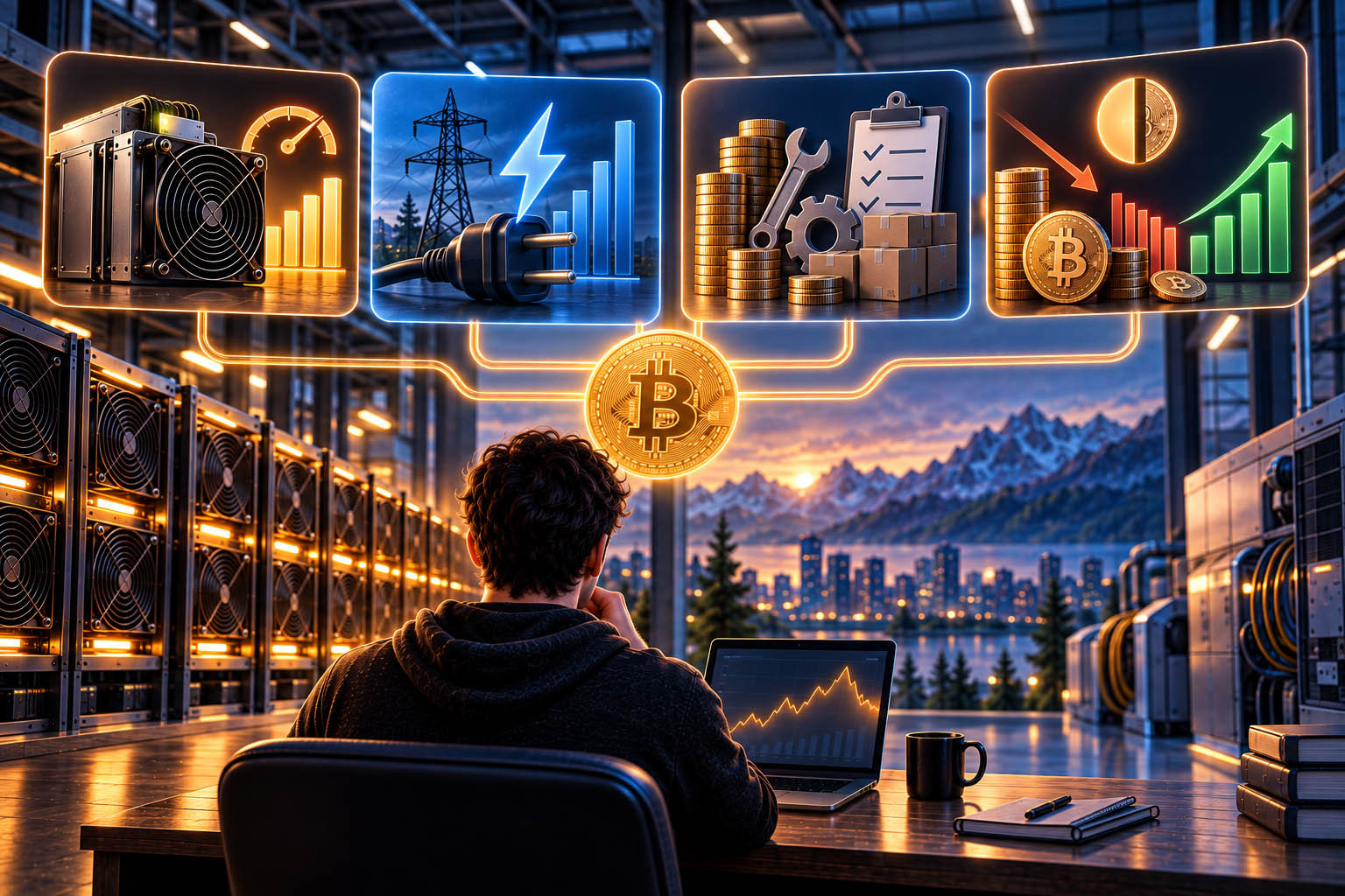 A economia de uma operação com ASIC