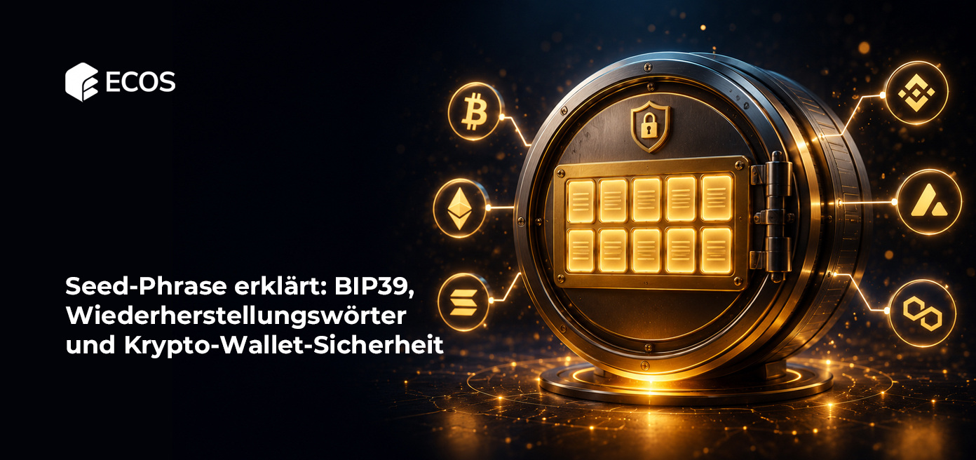 Seed-Phrase erklärt: BIP39, Wiederherstellungswörter und Krypto-Wallet-Sicherheit