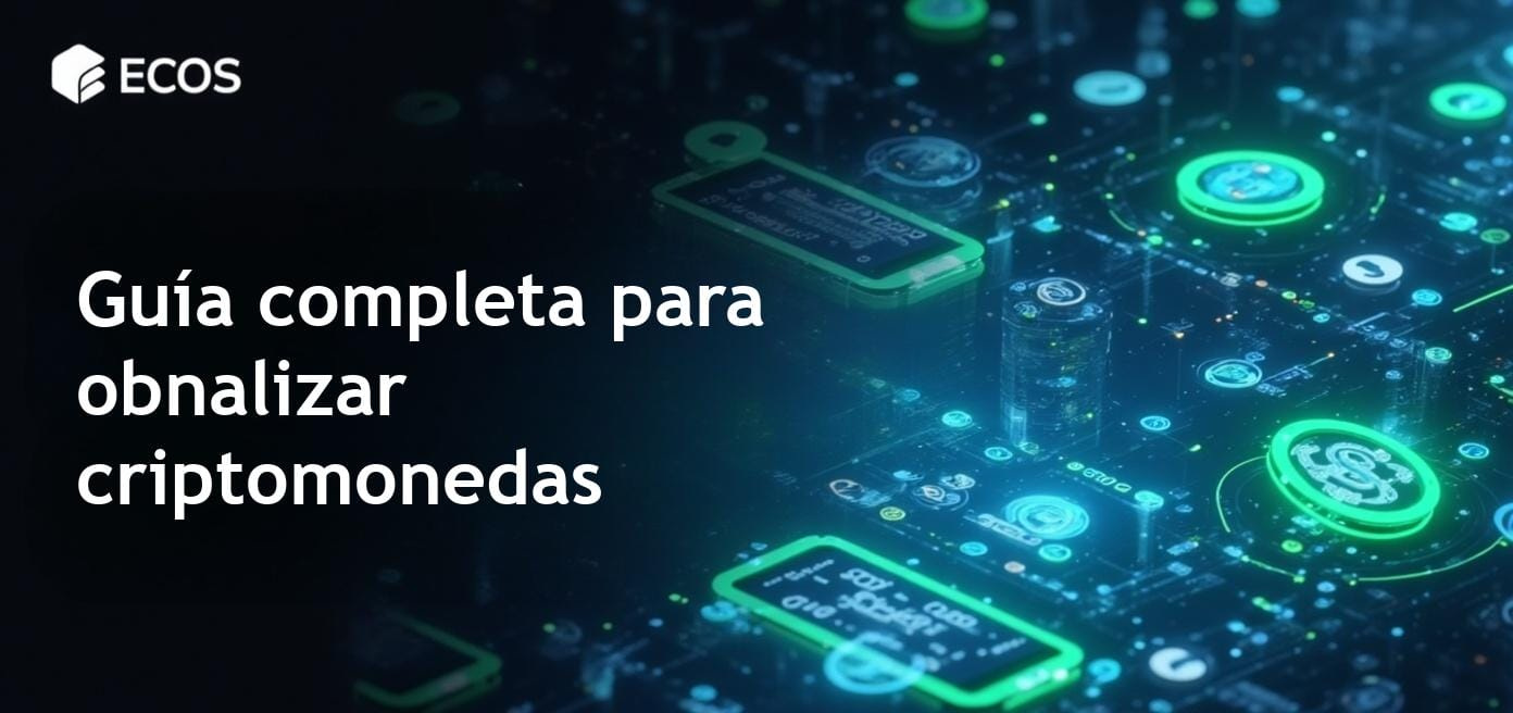 Proceso de obonalización de criptomonedas en un entorno digital seguro.
