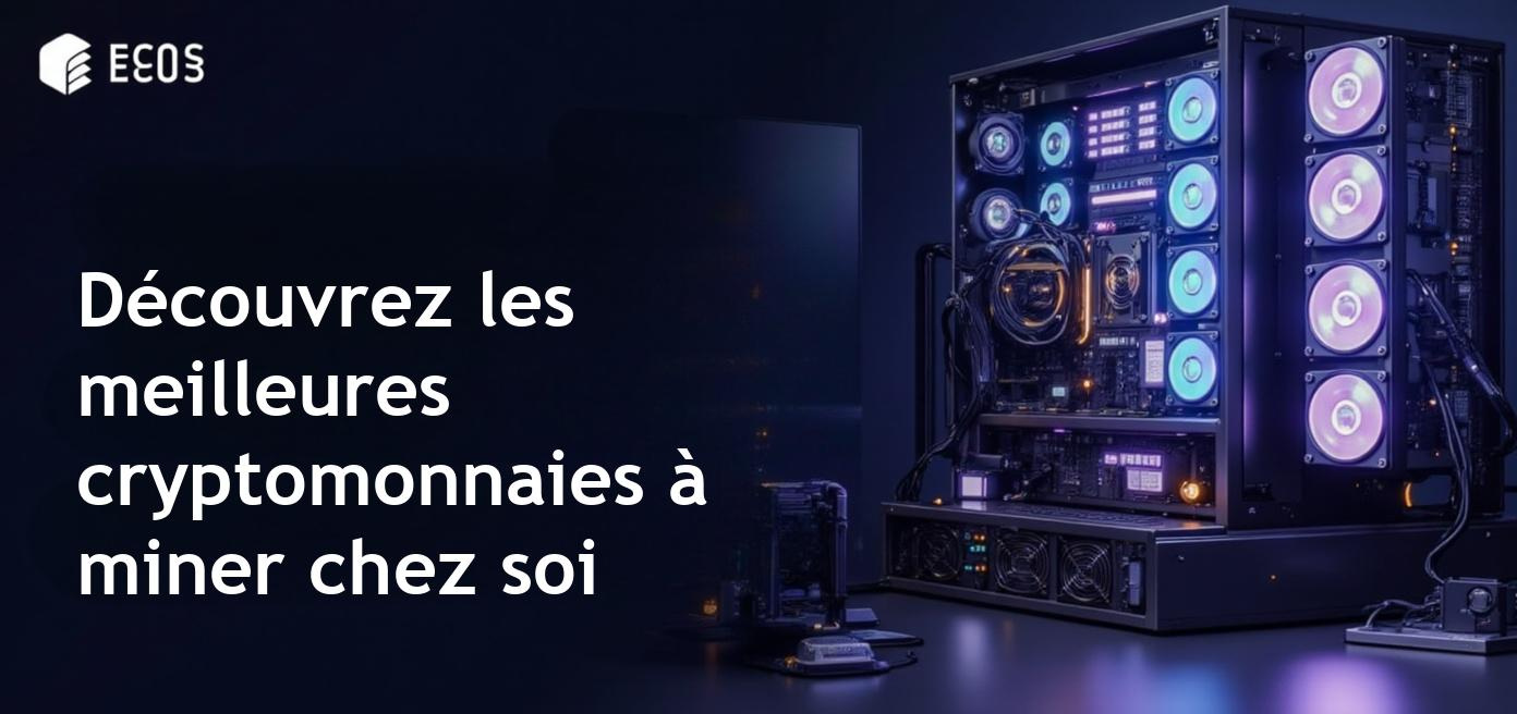 Image de matériel de minage de cryptomonnaies pour ordinateurs à domicile