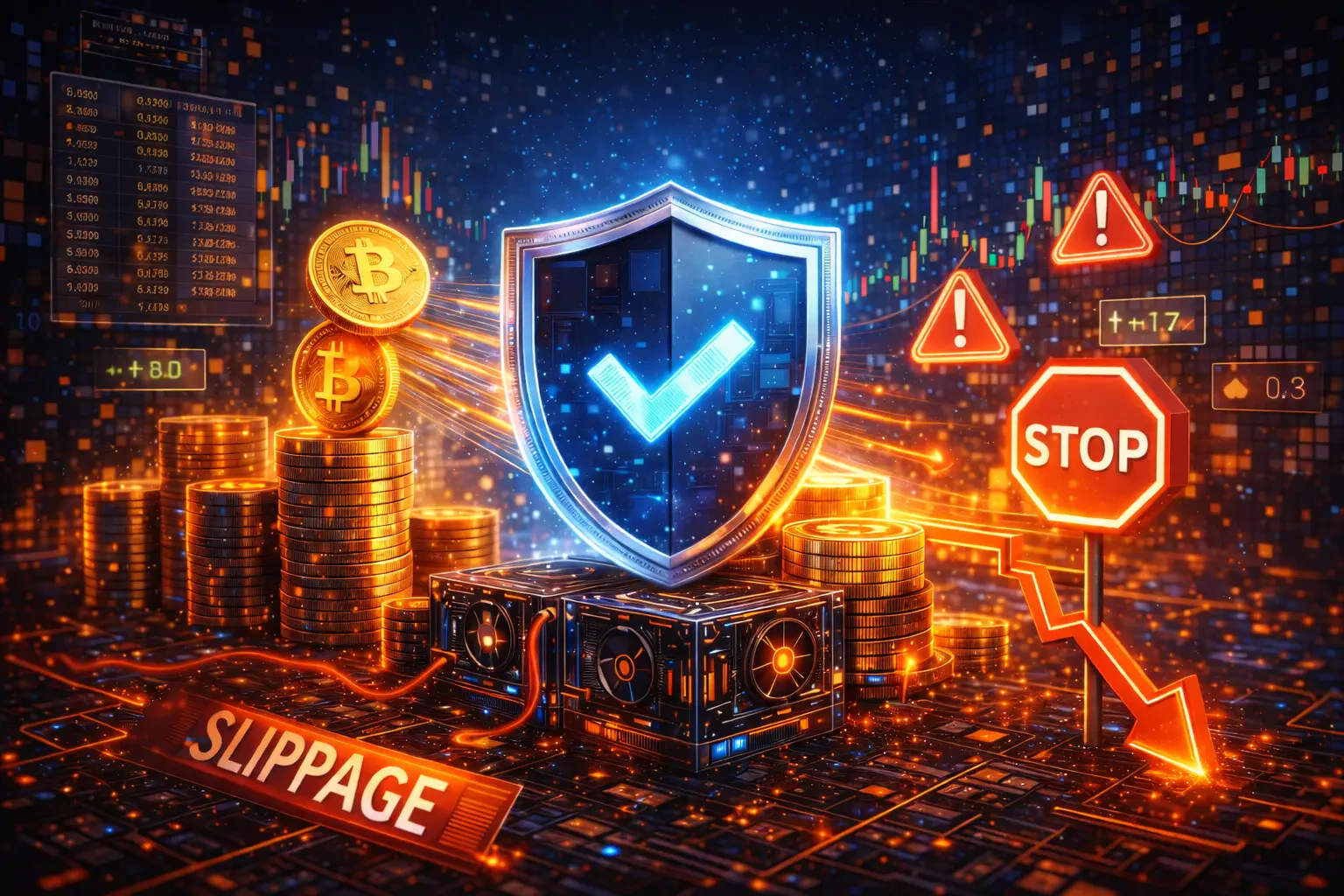Slippage en exchanges centralizados vs. descentralizados