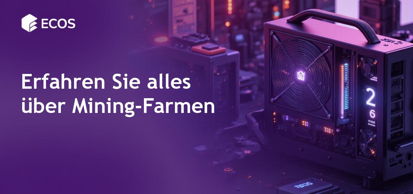 Verschiedene Arten von Mining-Farmen zur Kryptowährungsgewinnung