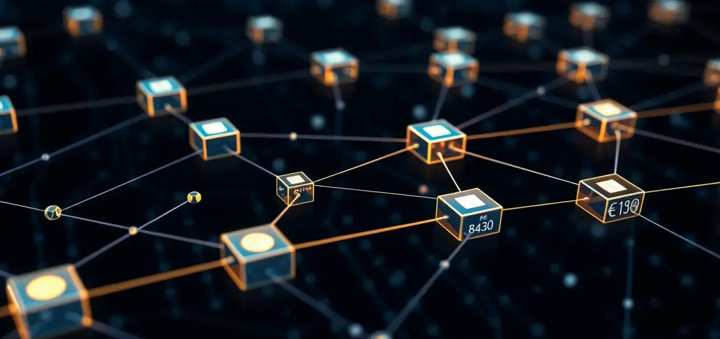 Vergleichsbild, das On-Chain-Transaktionen, die in einem Blockchain-Ledger aufgezeichnet wurden, im Gegensatz zu Off-Chain-Transaktionen, die in der Verwahrung verwaltet werden, veranschaulicht und ihre Unterschiede hervorhebt.