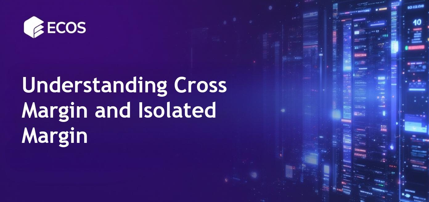 Illustration showing the differences between cross margin and isolated margin trading in cryptocurrency, highlighting key features and risks.