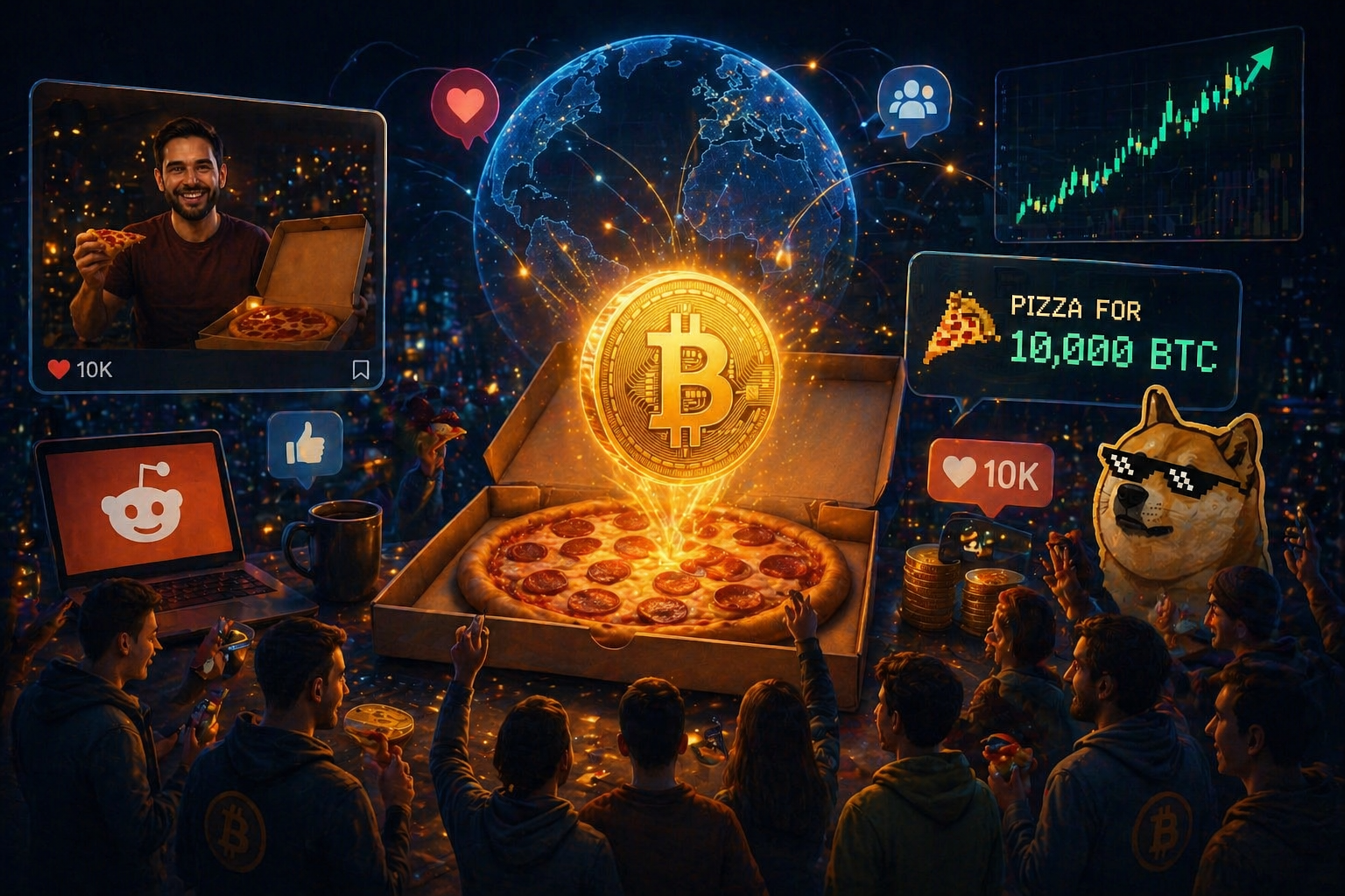 Pourquoi acheter une pizza avec des Bitcoins ?