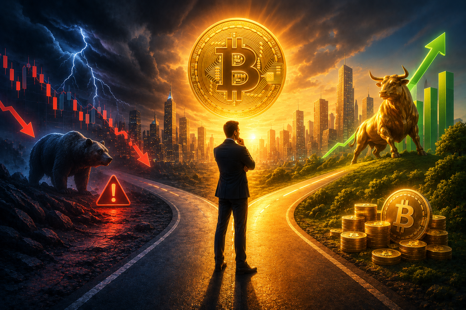 Riesgos que podrían afectar a Bitcoin para 2026