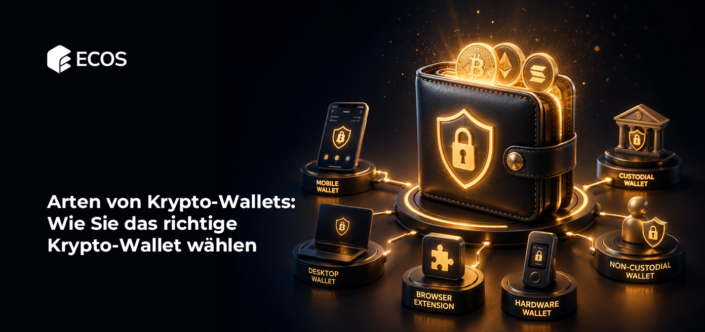 Arten von Krypto-Wallets: Wie Sie das richtige Krypto-Wallet wählen