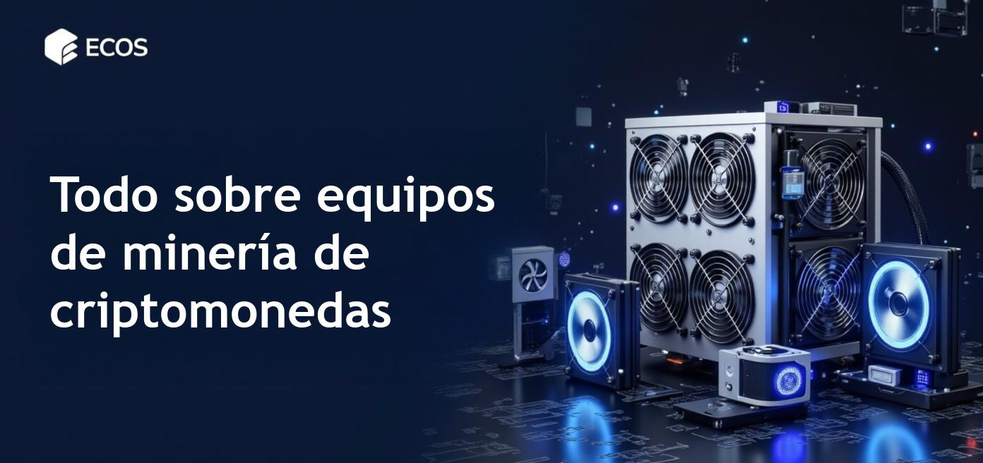 Equipos de minería de criptomonedas como ASIC y GPU para maximizar beneficios.