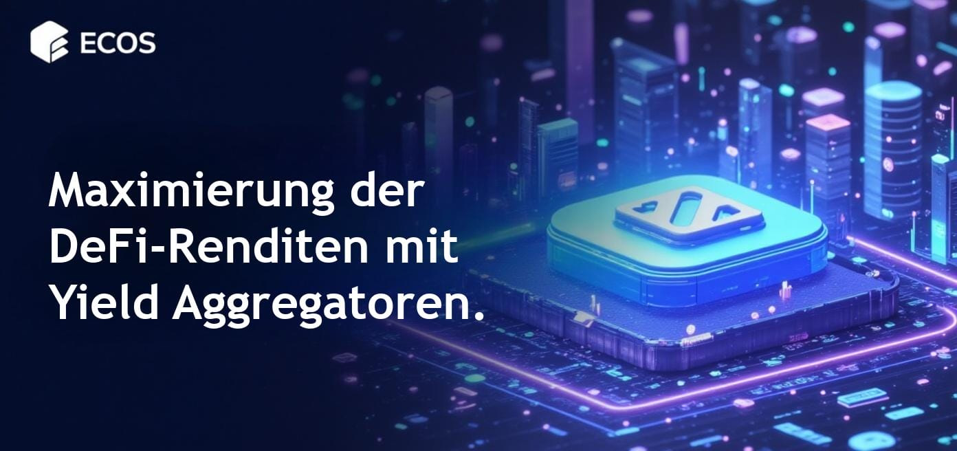 Eine detaillierte Grafik, die Yield Aggregators und ihren Einfluss auf DeFi-Renditen darstellt.