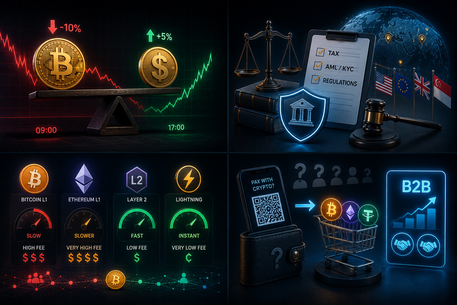 Risques et Défis des Paiements Crypto