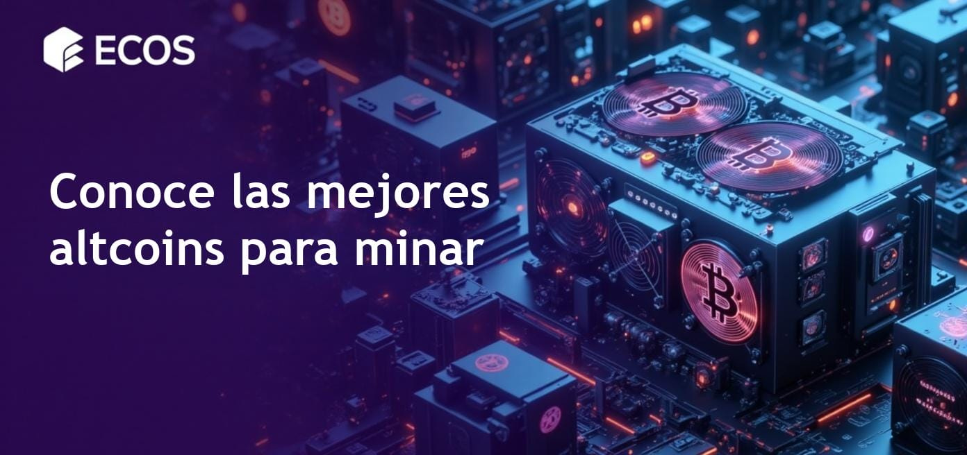 Mejores altcoins para minar en 2025, con información sobre rentabilidad y hardware.