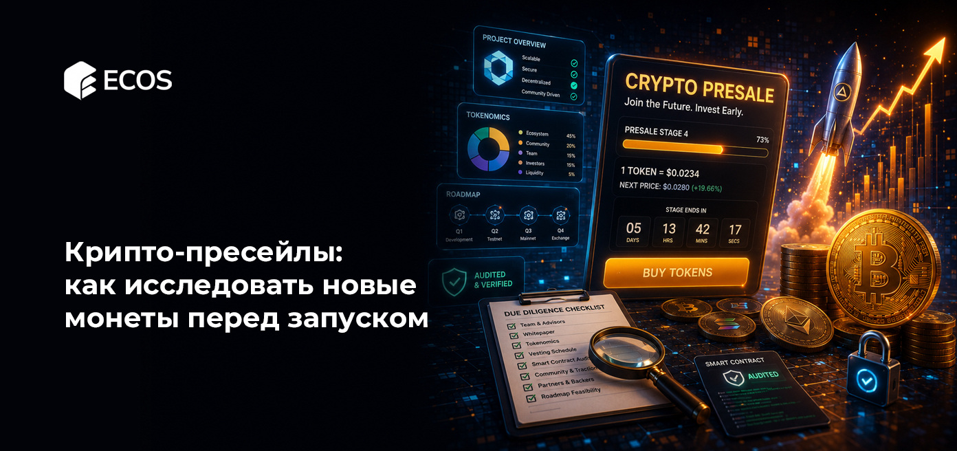 Крипто-пресейлы: как исследовать новые монеты перед запуском