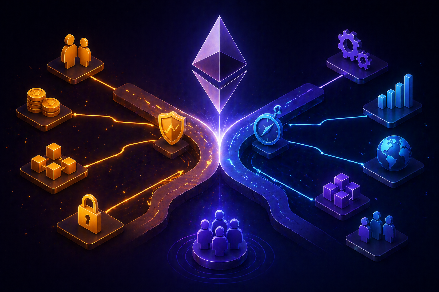 Wie Hard Forks das Ökosystem von Ethereum beeinflussen