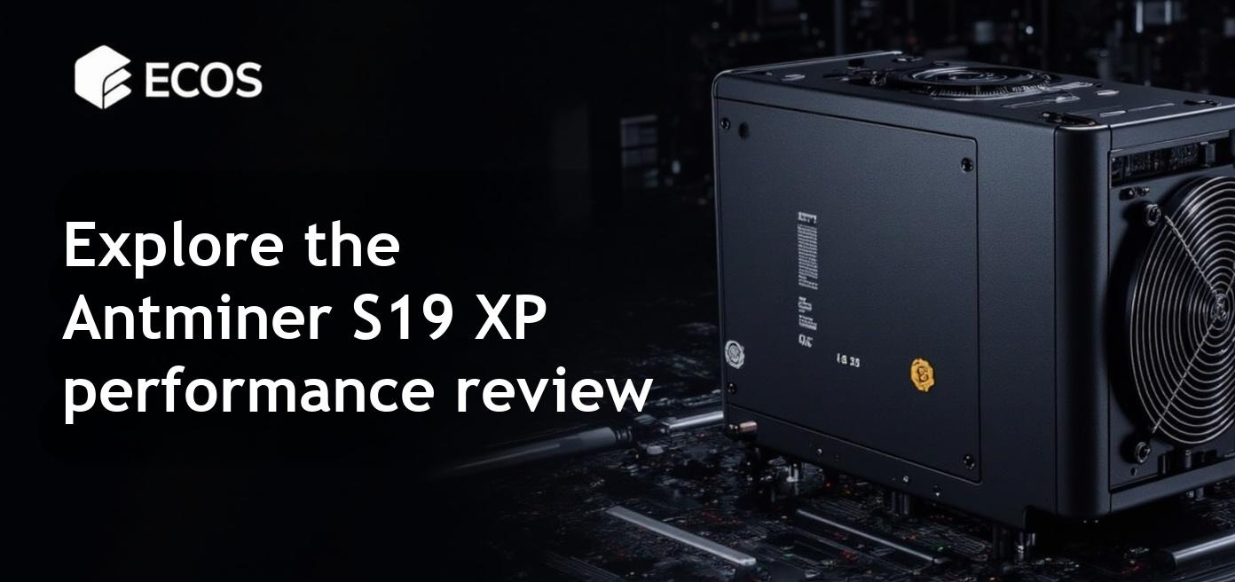 Antminer S19 XP mining rig showcasing high-performance design and specifications for Bitcoin mining.