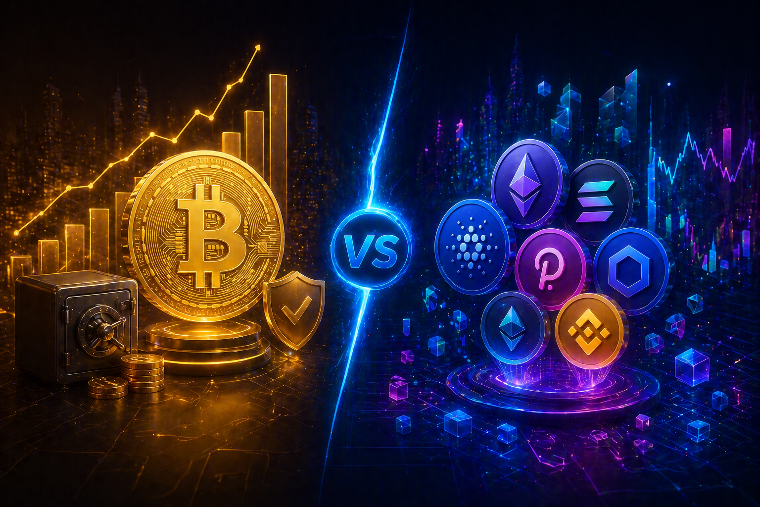 HODL de Bitcoin vs HODL d'Altcoins