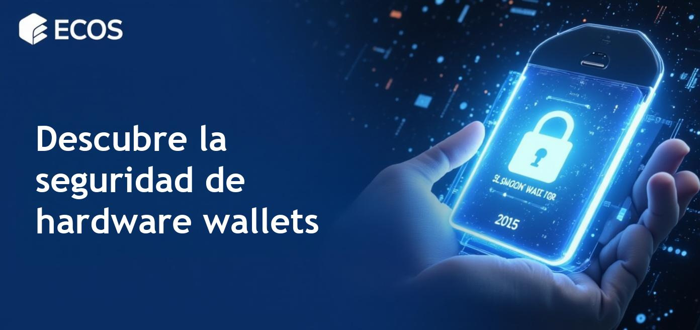 Una imagen que representa un hardware wallet para la seguridad de criptomonedas, mostrando sus características y cómo funciona.