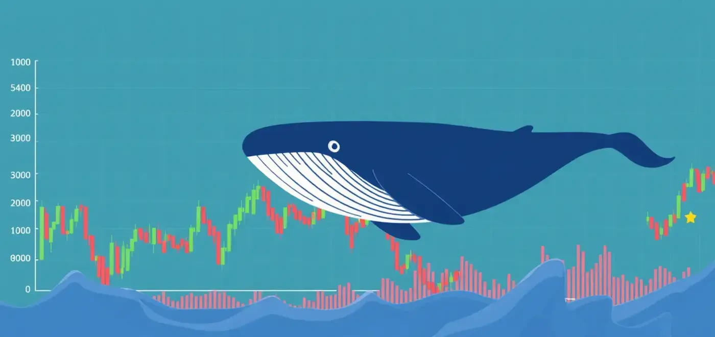 Eine Infografik, die Slippage im Krypto-Handel veranschaulicht, zeigt Preisimpact, Handelsgebühren und die Auswirkungen niedriger Liquidität.