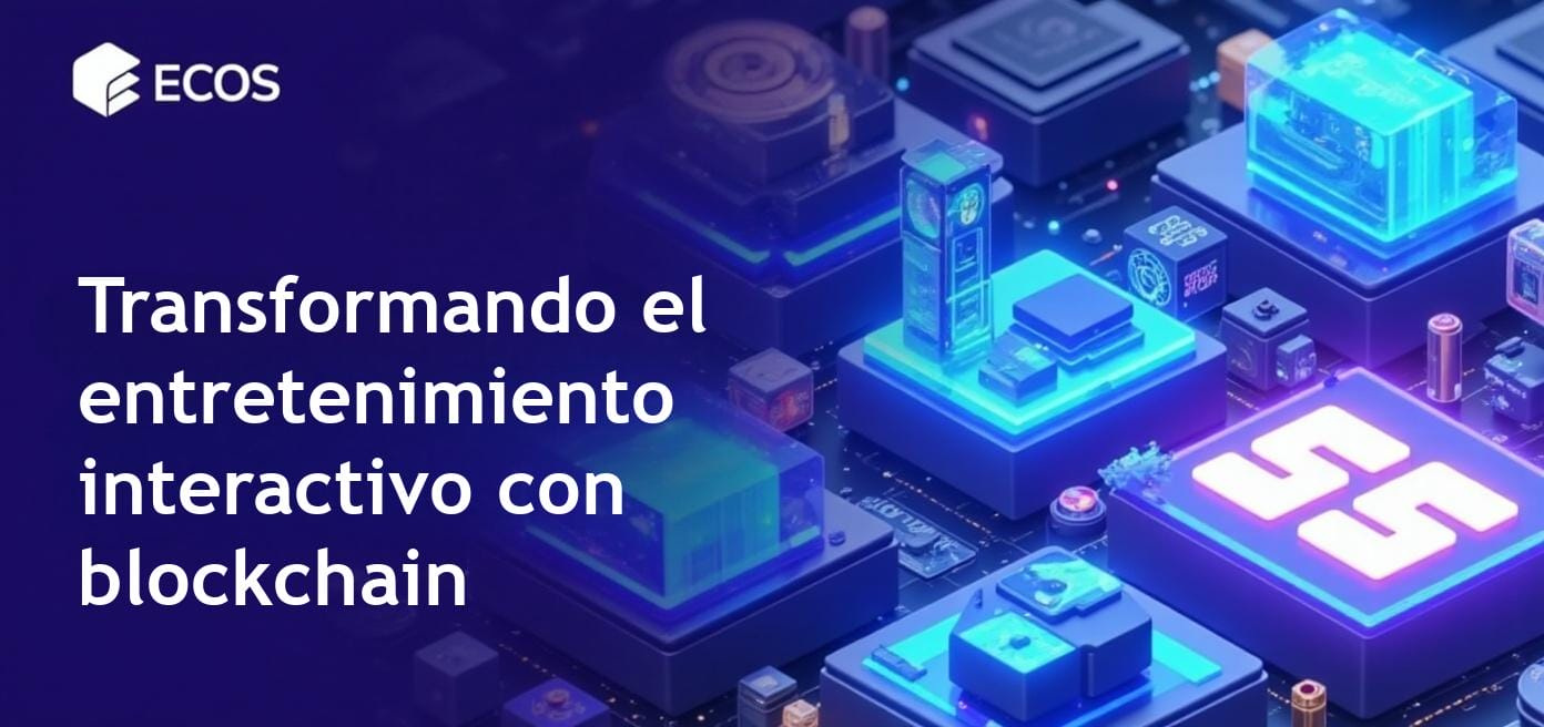 Imagen representativa del concepto de juegos en blockchain, mostrando activos digitales y tecnología innovadora.