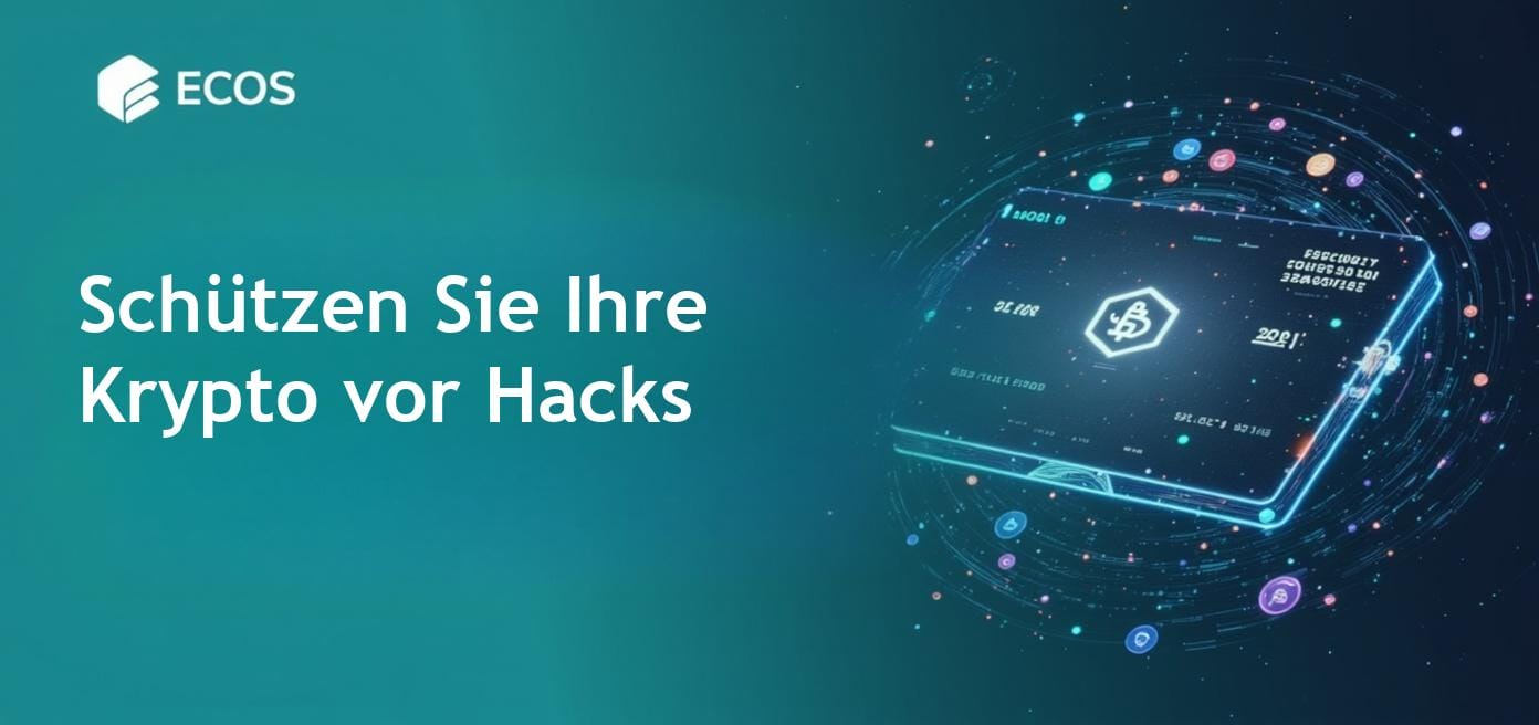 Sichere digitale Wallet-Oberfläche mit fortschrittlichen Sicherheitsmaßnahmen wie 2FA und Phishing-Warnungen für Krypto-Transaktionen.