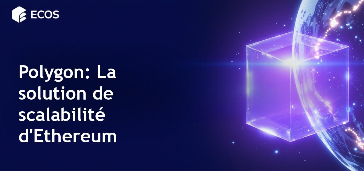 Description détaillée de l'image montrant le fonctionnement de Polygon en matière de scalabilité Ethereum.